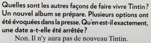 "La veuve d'Hergé sort de l'ombre" - Paris Match 8-14/05/2014