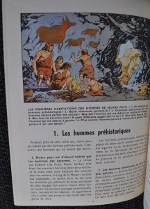 Page 4 of "Histoire de mon pays: histoire de Belgique", signed by Bob De Moor