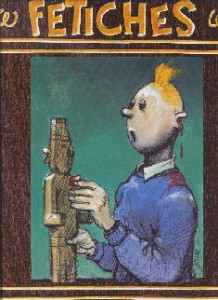 The cover of "Fétiches"