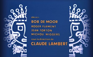 Bob De Moor is mentioned in the opening credits for the animation film.