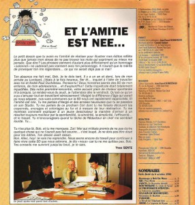 Yves Sente says farewell to Bob De Moor in Hello Bédé.