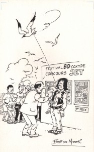 The original drawing as used for what we think was a souvenir card in 1990.