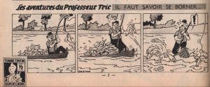 The story as published on the 2nd page of the Tintin of 17 February 1951.