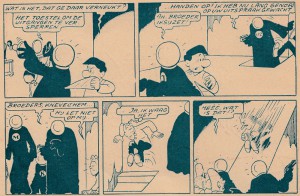 The first 2 strips from page 16 of the album "Bloske & Zwik, Detectives".