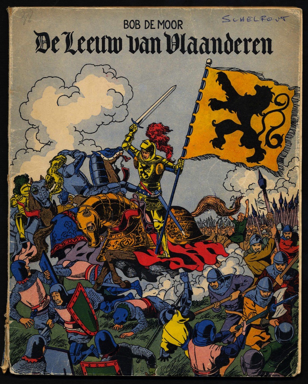 'De Leeuw van Vlaanderen' in a reworked version by Johan De Moor